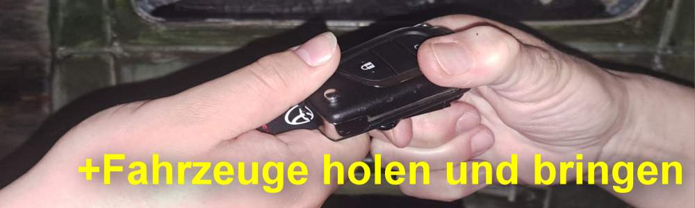 Auto Holen und Bringen Service mit Vertrauen